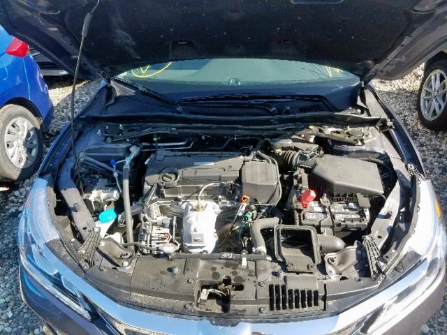 1HGCR2F89HA044257 - 2017 HONDA ACCORD EXL GRAY photo 7