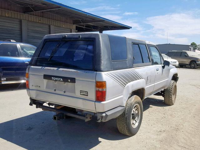 JT4RN62S7J0188396 - 1988 TOYOTA 4RUNNER RN GRAY photo 4