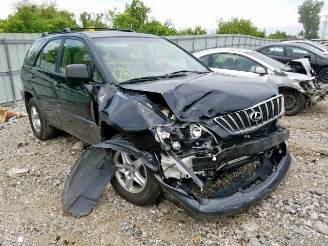 JTJHF10U520252692 - 2002 LEXUS RX 300 BLACK photo 1