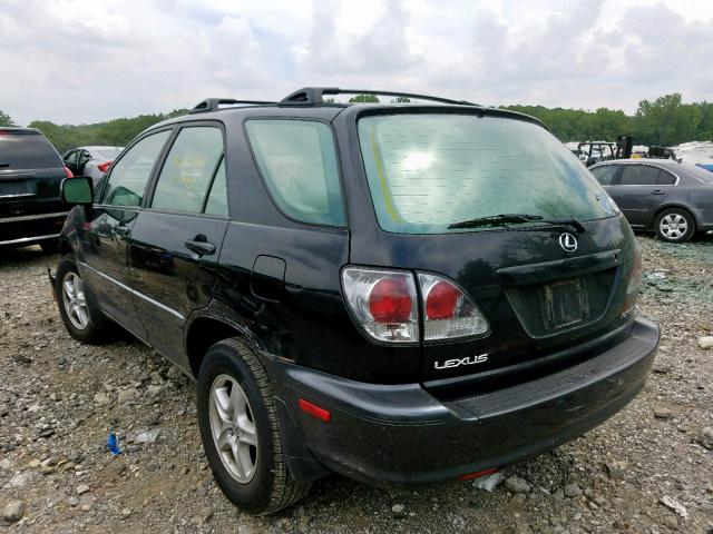 JTJHF10U520252692 - 2002 LEXUS RX 300 BLACK photo 3