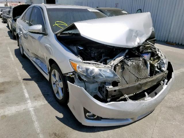 4T1BF1FK7CU569409 - 2012 TOYOTA CAMRY BASE SILVER photo 1