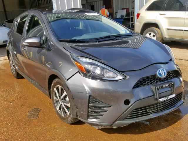 JTDKDTB38J1602291 - 2018 TOYOTA PRIUS C CHARCOAL photo 1