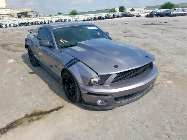 1ZVHT82H765194966 - 2006 FORD MUSTANG GT GRAY photo 1