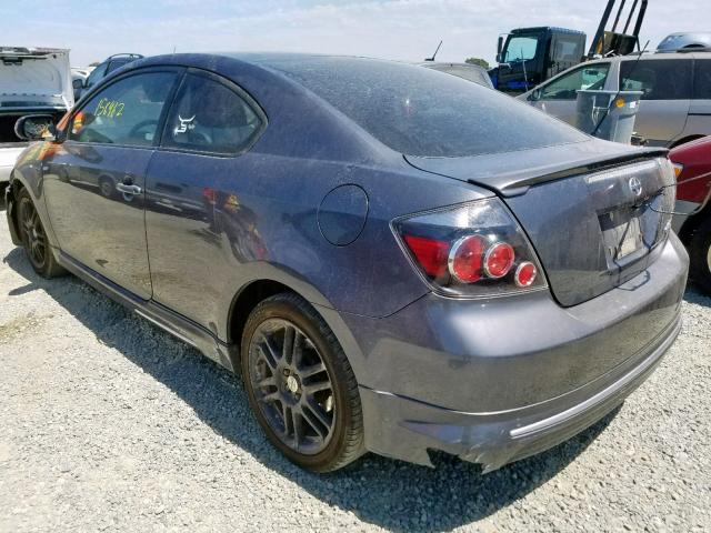 JTKDE167X80273612 - 2008 TOYOTA SCION TC ვერცხლისფერი ფოტო 3
