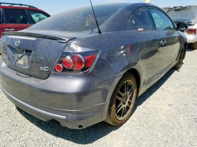JTKDE167X80273612 - 2008 TOYOTA SCION TC ვერცხლისფერი ფოტო 4