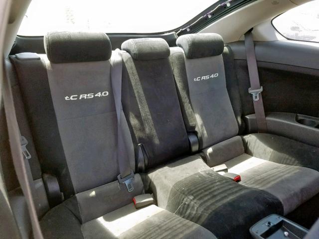 JTKDE167X80273612 - 2008 TOYOTA SCION TC ვერცხლისფერი ფოტო 6