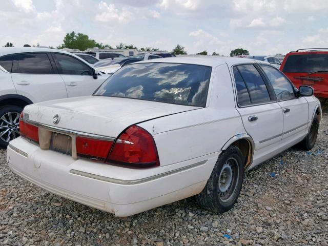 2MEFM74W5YX686280 - 2000 MERCURY GRAND MARQ WHITE photo 4