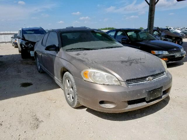 2G1WM15K169181261 - 2006 CHEVROLET MONTE CARL TAN photo 1