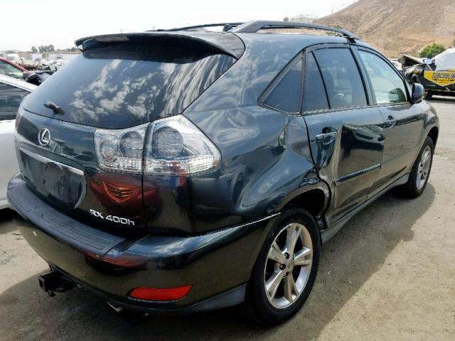 JTJHW31U960025621 - 2006 LEXUS RX 400 CHARCOAL photo 4