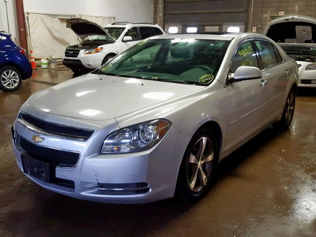 1G1ZC5E06CF371646 - 2012 CHEVROLET MALIBU 1LT 银色 照片 2