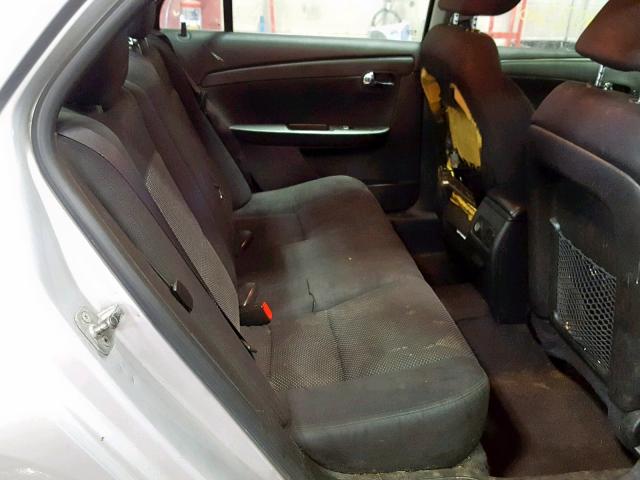 1G1ZC5E06CF371646 - 2012 CHEVROLET MALIBU 1LT 银色 照片 6