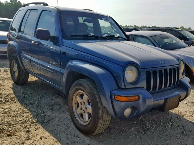 1J4GL58K54W295733 - 2004 JEEP LIBERTY LI BLUE photo 1