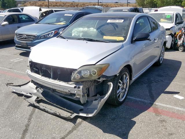JTKDE167580220560 - 2008 TOYOTA SCION TC ვერცხლისფერი ფოტო 2