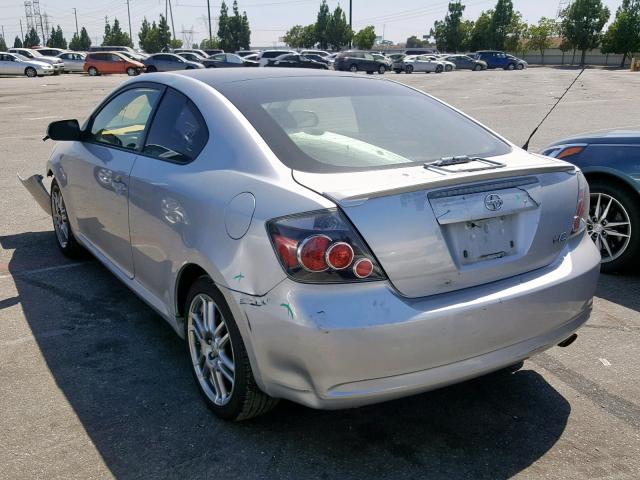 JTKDE167580220560 - 2008 TOYOTA SCION TC ვერცხლისფერი ფოტო 3