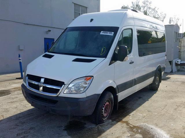 WDWPE745X85301224 - 2008 DODGE SPRINTER 2 WHITE photo 2