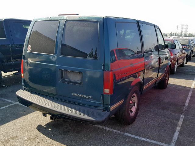 1GNDM19WXVB124590 - 1997 CHEVROLET ASTRO GREEN photo 4