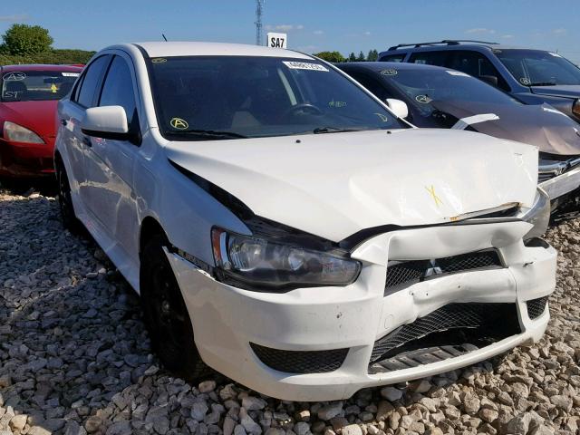 JA32U1FU5AU601605 - 2010 MITSUBISHI LANCER DE WHITE photo 1