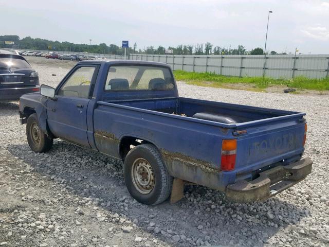 JT4RN50R9G0144788 - 1986 TOYOTA PICKUP 1/2 BLUE photo 3