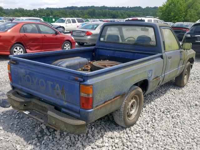 JT4RN50R9G0144788 - 1986 TOYOTA PICKUP 1/2 BLUE photo 4