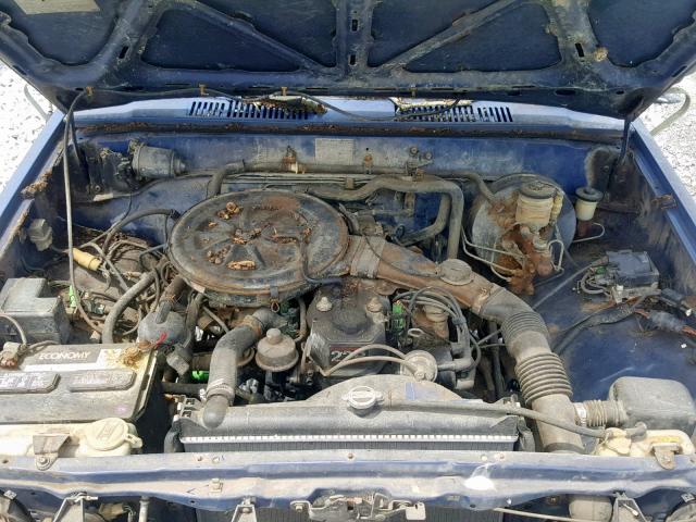 JT4RN50R9G0144788 - 1986 TOYOTA PICKUP 1/2 BLUE photo 7