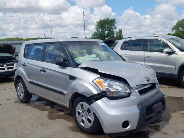 KNDJT2A11B7347491 - 2011 KIA SOUL SILVER photo 1