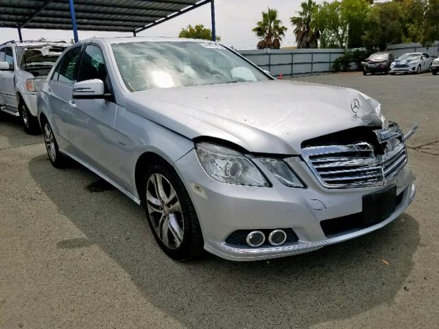 WDDHF2EB1BA338369 - 2011 MERCEDES-BENZ E 350 BLUE SILVER photo 1