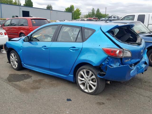 JM1BL1K61B1416062 - 2011 MAZDA 3 S BLUE photo 3