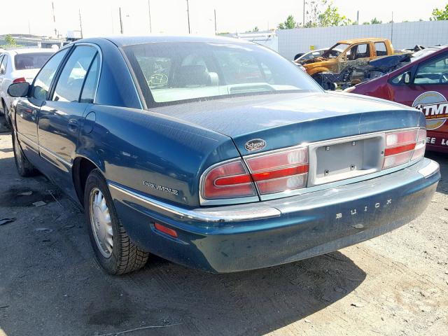 1G4CW52K8V4647815 - 1997 BUICK PARK AVENU TEAL photo 3