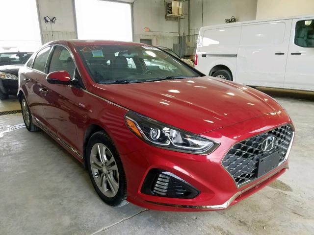 5NPE34AF7JH715403 - 2018 HYUNDAI SONATA SPO RED photo 1