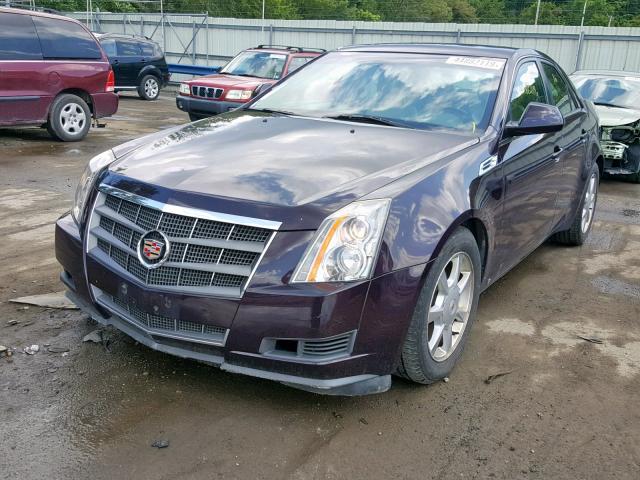 1G6DT57V680131522 - 2008 CADILLAC CTS HI FEA PURPLE photo 2