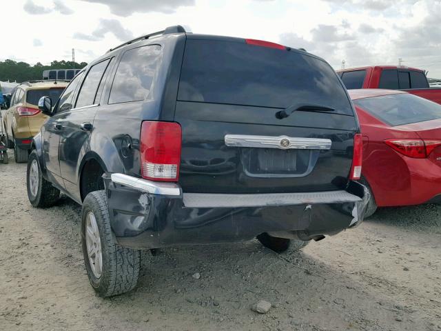 1A8HX58N08F136142 - 2008 CHRYSLER ASPEN LIMI BLACK photo 3