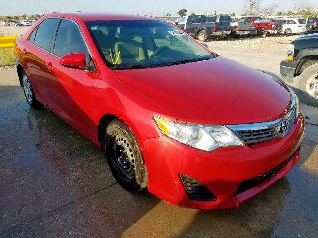 4T4BF1FK0ER436838 - 2014 TOYOTA CAMRY L Qırmızı foto 1