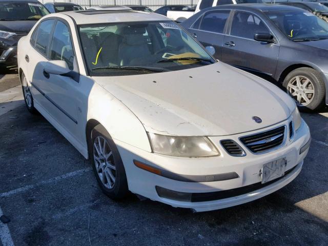 YS3FD49Y831051557 - 2003 SAAB 9-3 ARC WHITE photo 1