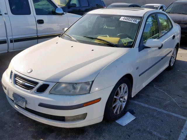 YS3FD49Y831051557 - 2003 SAAB 9-3 ARC WHITE photo 2