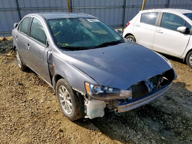 JA32V2FW9EU605831 - 2014 MITSUBISHI LANCER SE GRAY photo 1