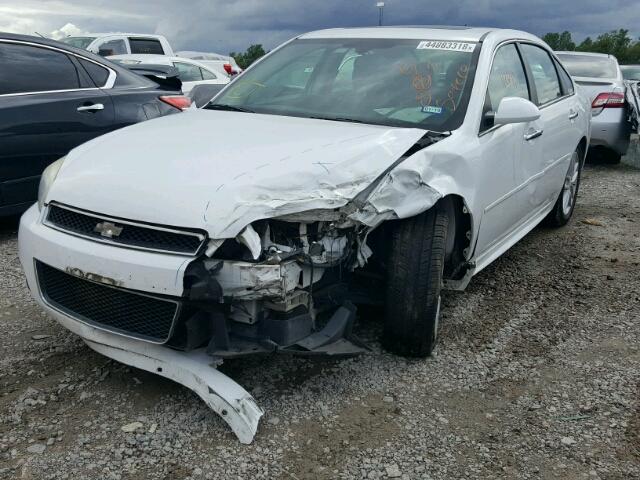 2G1WC5E36D1217024 - 2013 CHEVROLET IMPALA LTZ WHITE photo 2