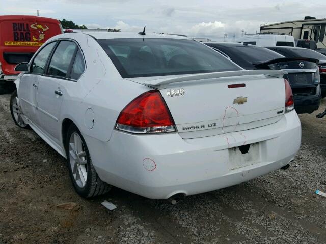 2G1WC5E36D1217024 - 2013 CHEVROLET IMPALA LTZ WHITE photo 3