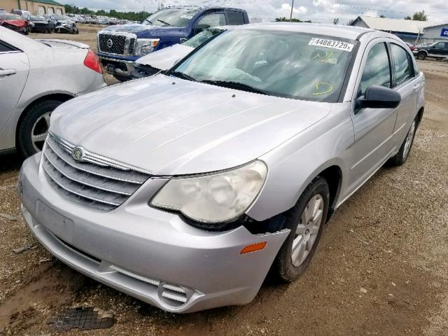 1C3LC46K28N211983 - 2008 CHRYSLER SEBRING LX SILVER photo 2