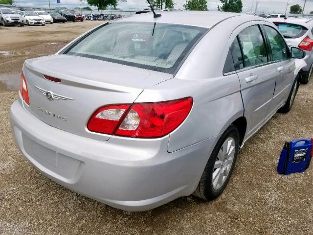 1C3LC46K28N211983 - 2008 CHRYSLER SEBRING LX SILVER photo 4