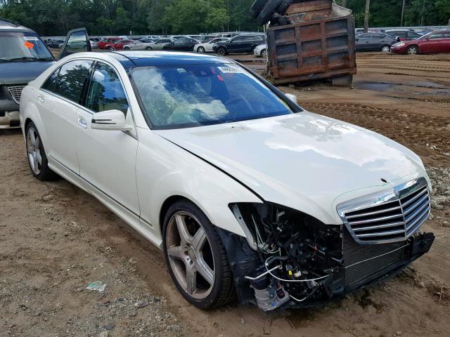 WDDNG7DBXDA532335 - 2013 MERCEDES-BENZ S 550 WHITE photo 1