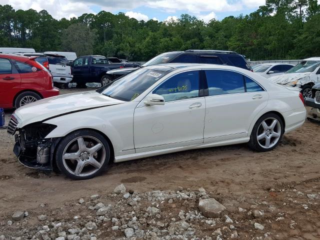 WDDNG7DBXDA532335 - 2013 MERCEDES-BENZ S 550 WHITE photo 9