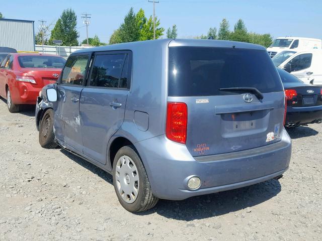 JTLKE50E391091117 - 2009 TOYOTA SCION XB 蓝色 照片 3