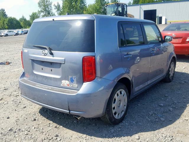 JTLKE50E391091117 - 2009 TOYOTA SCION XB 蓝色 照片 4
