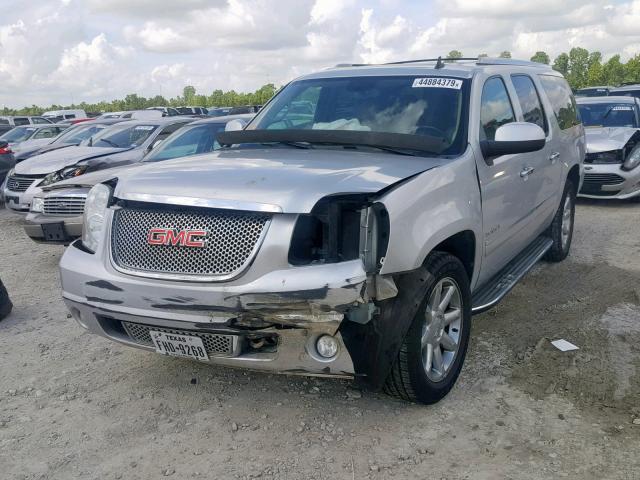 1GKS1MEF3ER139007 - 2014 GMC YUKON XL D SILVER photo 2