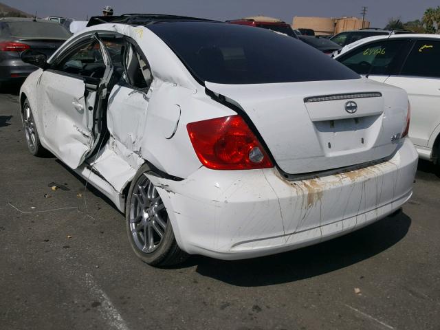 JTKDE177160108348 - 2006 TOYOTA SCION TC 白色 照片 3