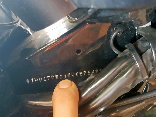 1HD1FCW115Y627642 - 2005 HARLEY-DAVIDSON FLHTCUI RED photo 10