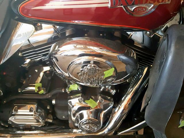 1HD1FCW115Y627642 - 2005 HARLEY-DAVIDSON FLHTCUI RED photo 9