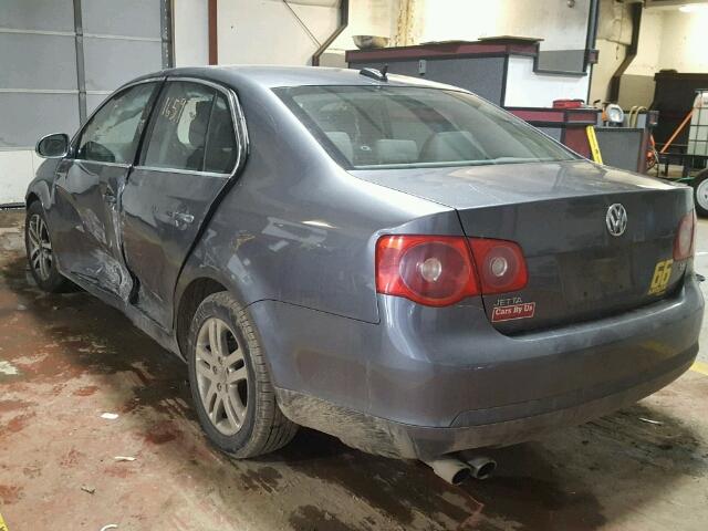 3VWSG71K76M714997 - 2006 VOLKSWAGEN JETTA 2.5 GRAY photo 3