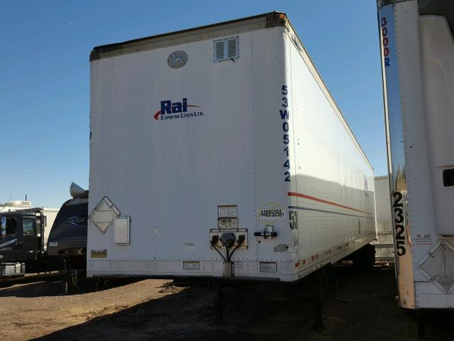 1GRAA06265T517163 - 2005 GREAT DANE TRAILER SEMI TRAIL WHITE photo 2