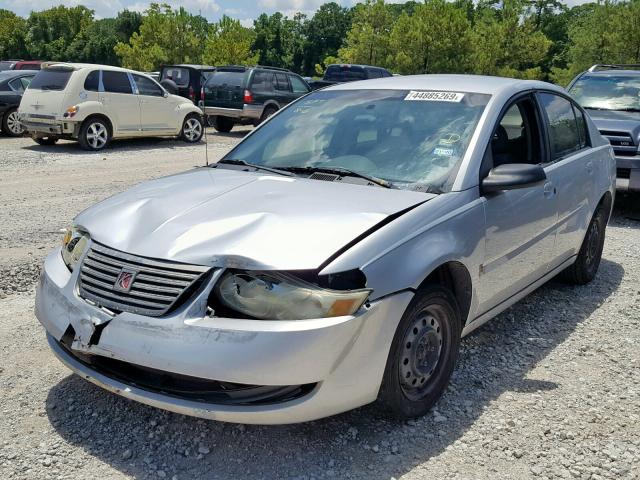 1G8AJ55F76Z146065 - 2006 SATURN ION LEVEL SILVER photo 2